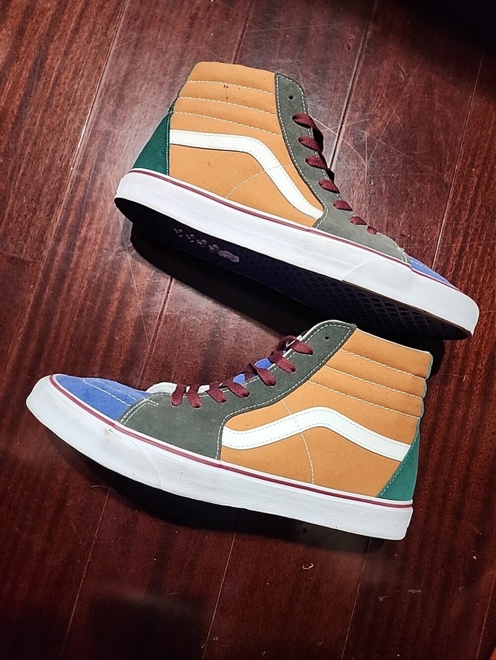 Vans Sk8-Hi Men’s Size 13 Casual Skate Sneaker Color Mix Multi Shoe